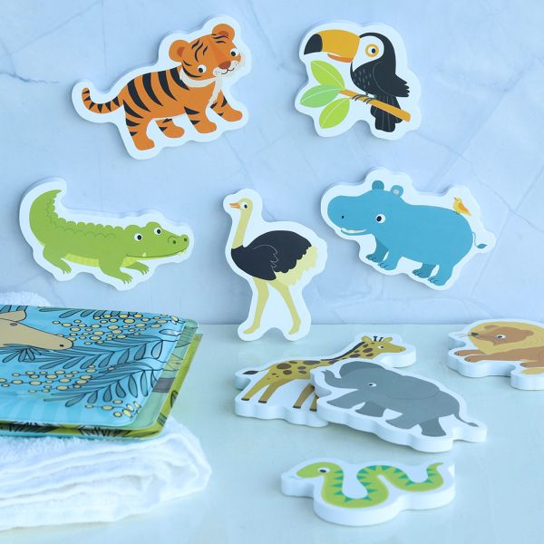 A Little Lovely Company Foam Badspeelgoed - Safari A Little Lovely Company Foam Badspeelgoed - Safari