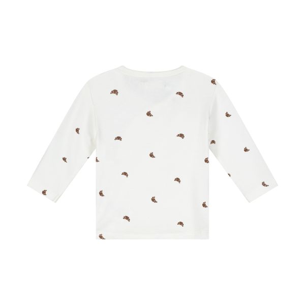 A Tiny Story Baby T-Shirt - Croissant - Maat 44 A Tiny Story Baby T-Shirt - Croissant - Maat 44