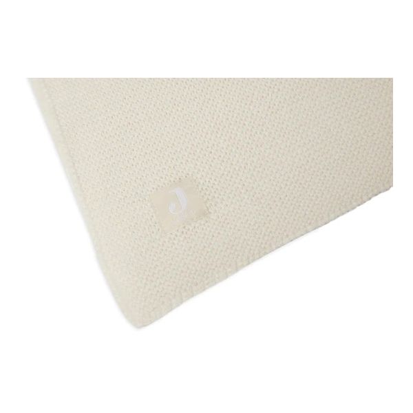 Jollein Wiegdeken Basic Knit Ivory 75 x 100 cm