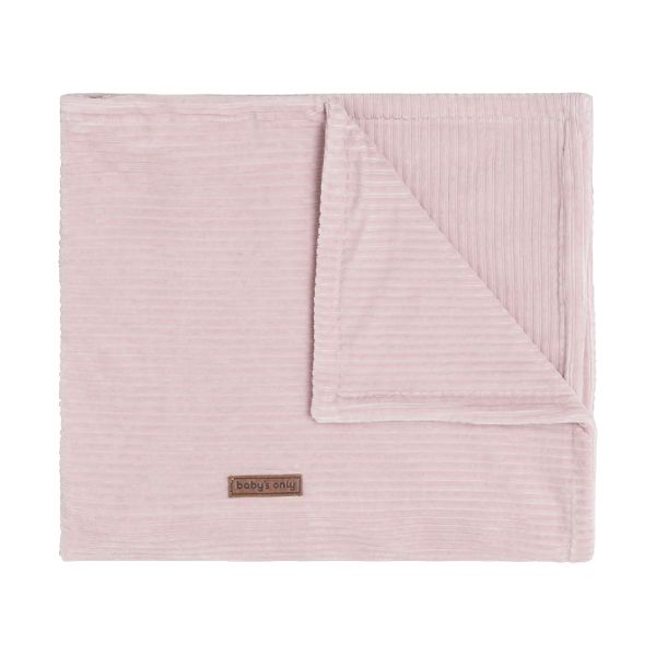 Baby's Only Ledikantdeken Sense Oud Roze 100 x 135 cm Baby's Only Ledikantdeken Sense Oud Roze 100 x 135 cm