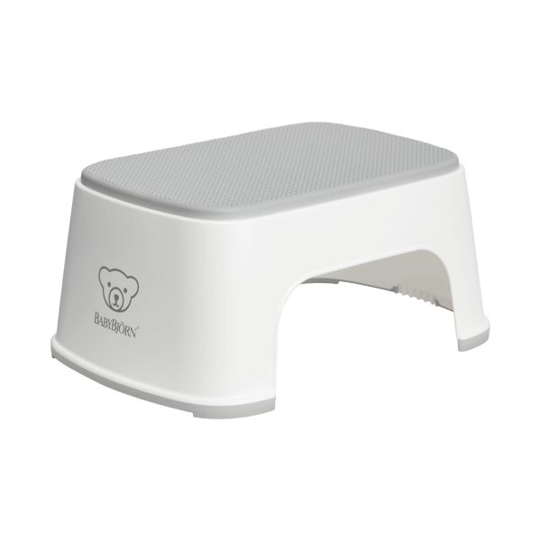 Baby Björn® Opstapkrukje - Wit/Grijs Baby Björn® Opstapkrukje - Wit/Grijs
