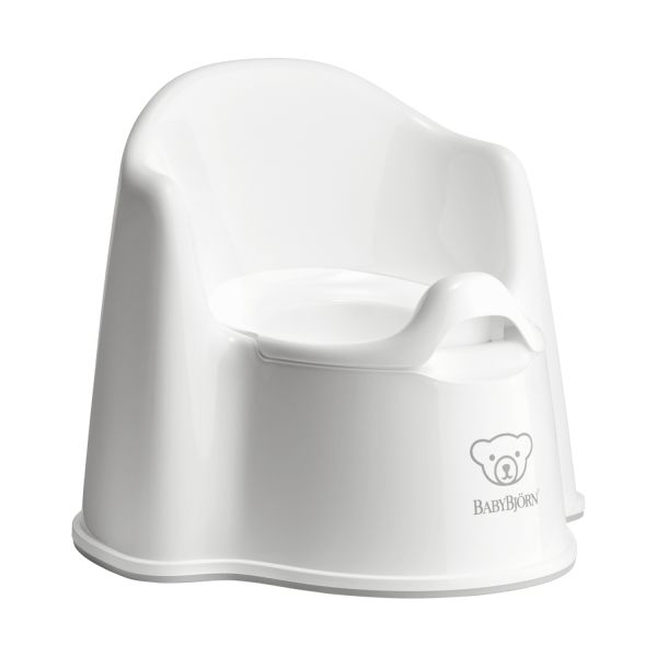 Baby Björn® Zetel Plaspotje - Wit/Grijs Baby Björn® Zetel Plaspotje - Wit/Grijs