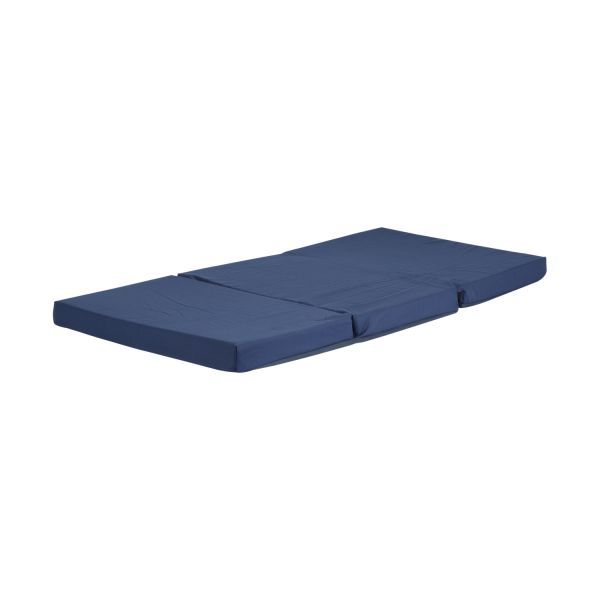 Basicline Matras Campingbed Blauw