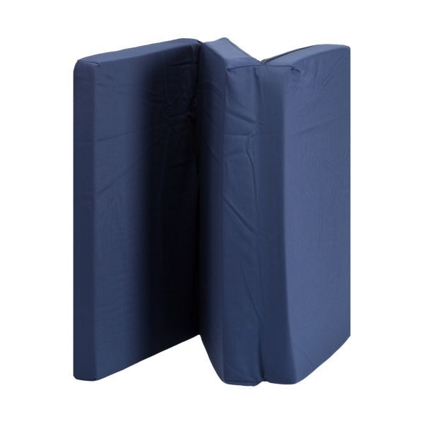 Basicline Matras Campingbed Blauw