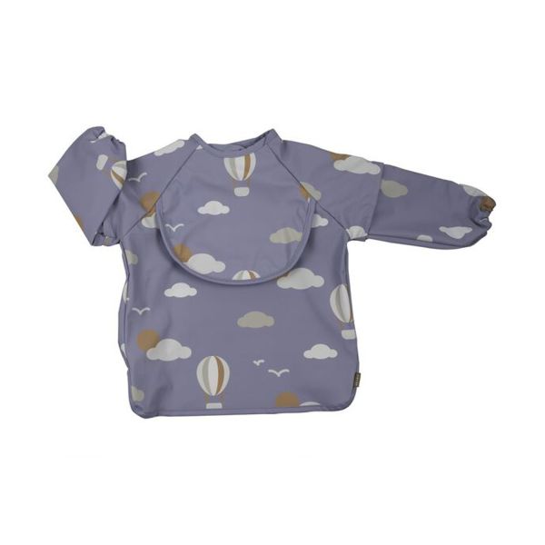 Beaba 2-in-1 Evolutief Slabbetje - Blauw Beaba 2-in-1 Evolutief Slabbetje - Blauw