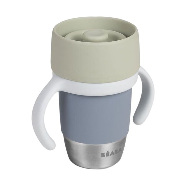 Béaba Oefenbeker RVS - Blauw Béaba Oefenbeker RVS - Blauw