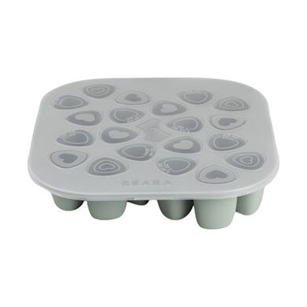 Beaba Siliconen Mini Multi-Porties - 20 x 35 ml - Groen