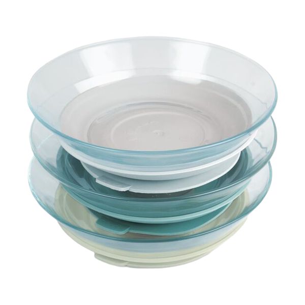 Beaba x Duralex - Glazen Bordenset - 3-delig - Groen Beaba x Duralex - Glazen Bordenset - 3-delig - Groen