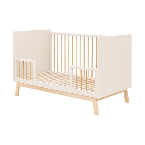 Bopita Ledikant 70 x 140 cm - Commode - Kast 2drs - Lines - Dune/Natural Bopita Ledikant 70 x 140 cm - Commode - Kast 2drs - Lines - Dune/Natural