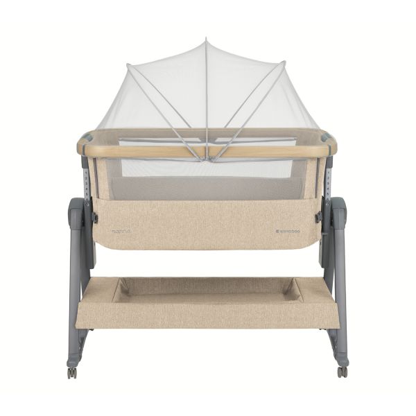 KikkaBoo Bedside Crib - Nanna 2 - Beige