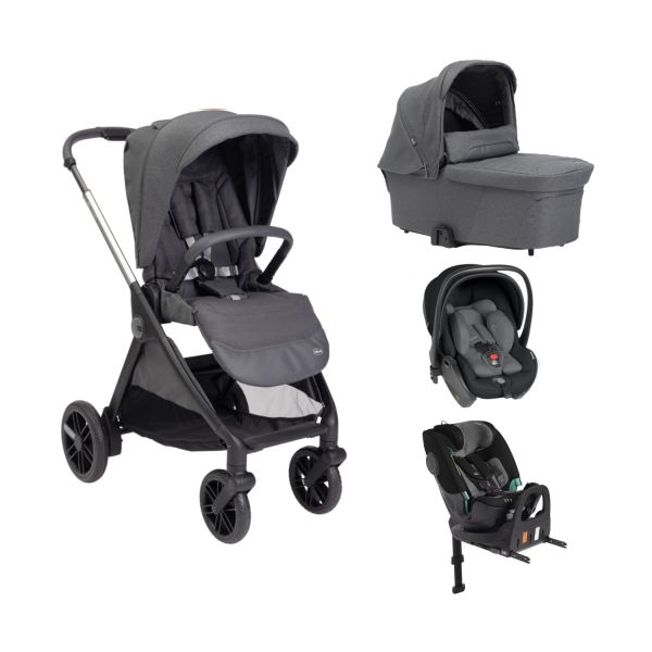 Chicco Bellagio 2 Kinderwagen 5-in-1 - Black Satin Chicco Bellagio 2 Kinderwagen 5-in-1 - Black Satin