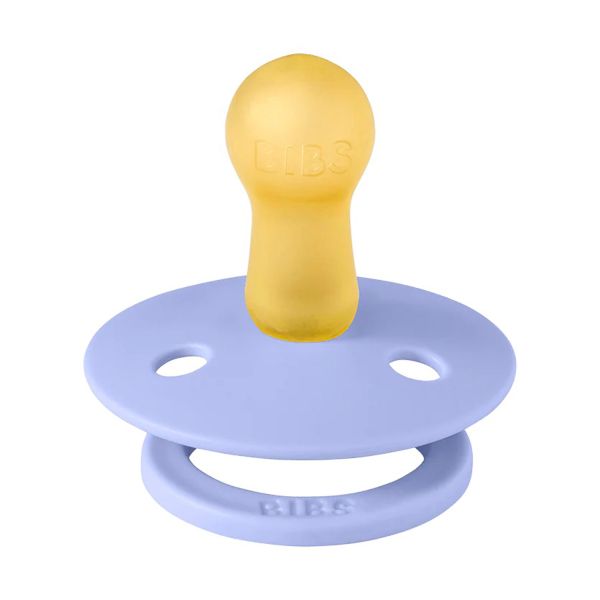 BiBs Fopspeen - Rond - 2 Stuks - 0-6 Mnd - Hush / Grape BiBs Fopspeen - Rond - 2 Stuks - 0-6 Mnd - Hush / Grape