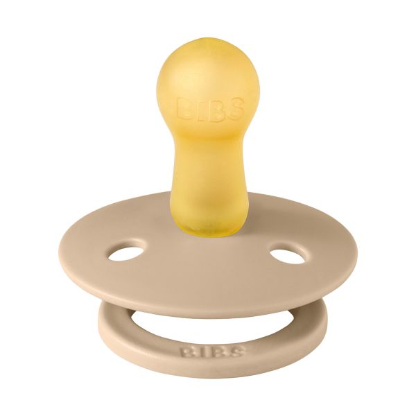 BiBs Fopspeen - Rond - 0-6 Mnd - Taupe