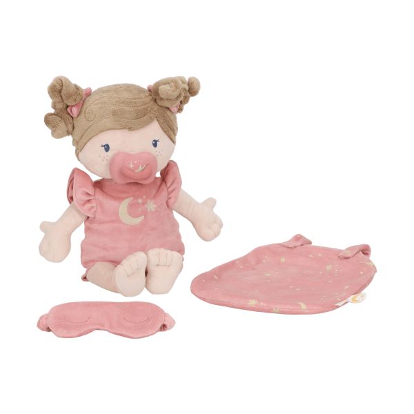 Little Dutch Knuffelpop Superhero Rosa - 35 cm