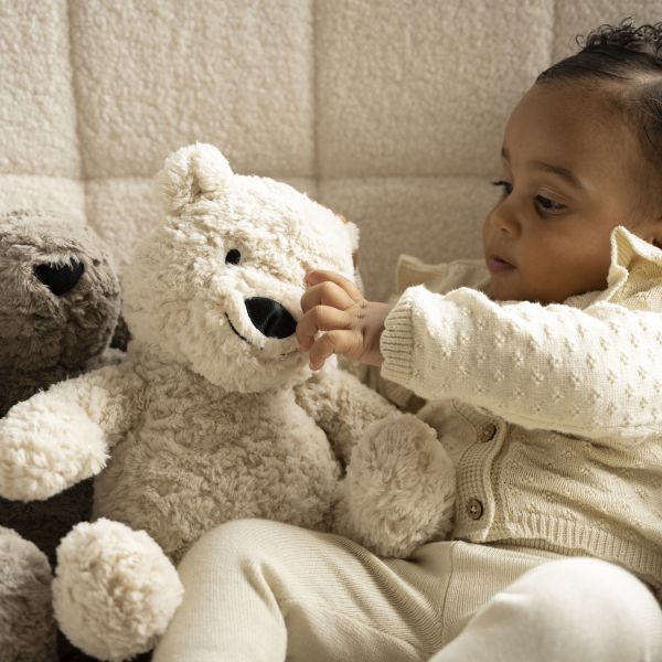 Baby’s Only Knuffelbeer Bo met Slaaptrainer – Taupe