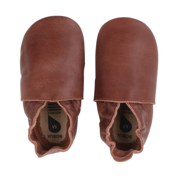 Bobux Soft Soles Slofje - Mt. S - Toffee