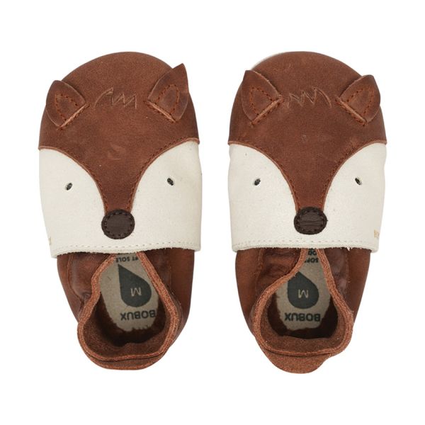 Bobux Soft Soles Slofje Foxy - Mt. M - Toffee