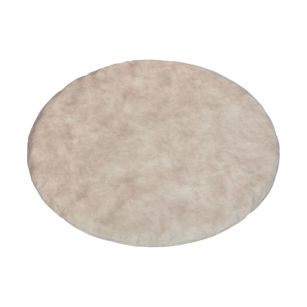 Kidsmill Boxmatras Hoes - Rond 90 - Velours - Natural