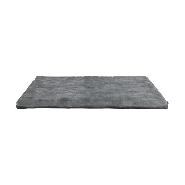 Kidsmill Boxmatras Hoes - Velours - 80 x 100 - Steel Kidsmill Boxmatras Hoes - Velours - 80 x 100 - Steel
