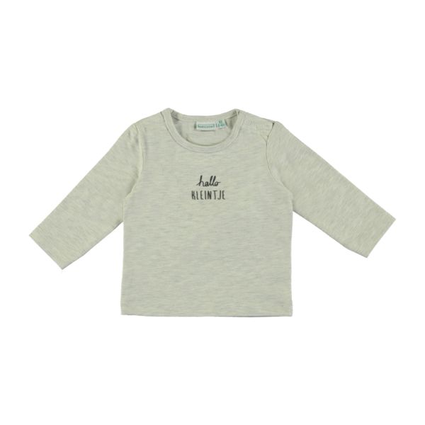 Babylook T Shirt Hallo Kleintje Oatmeal Melee