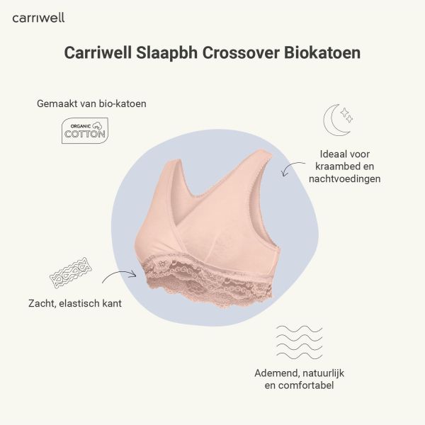 Carriwell Crossover Slaapbeha Biokatoen Honey M Carriwell Crossover Slaapbeha Biokatoen Honey M