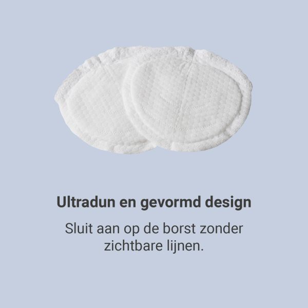 Carriwell Disposable Zoogcompressen - 50 Stuks - Bamboe