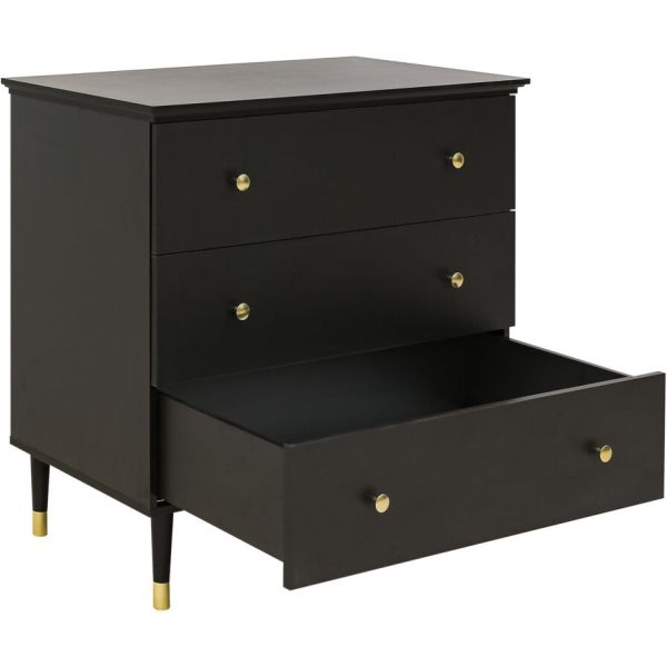 Bopita Commode 3 laden Cloë Mat Zwart Bopita Commode 3 laden Cloë Mat Zwart