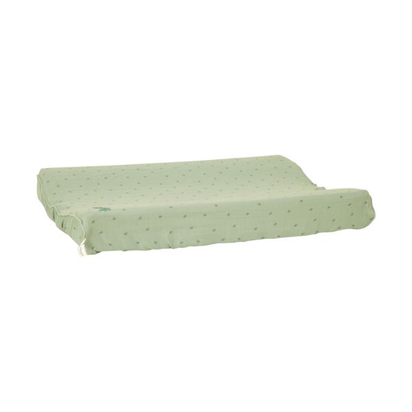 Little Dutch Pure Aankleedkussenhoes - 50 x 70 cm - Sage 