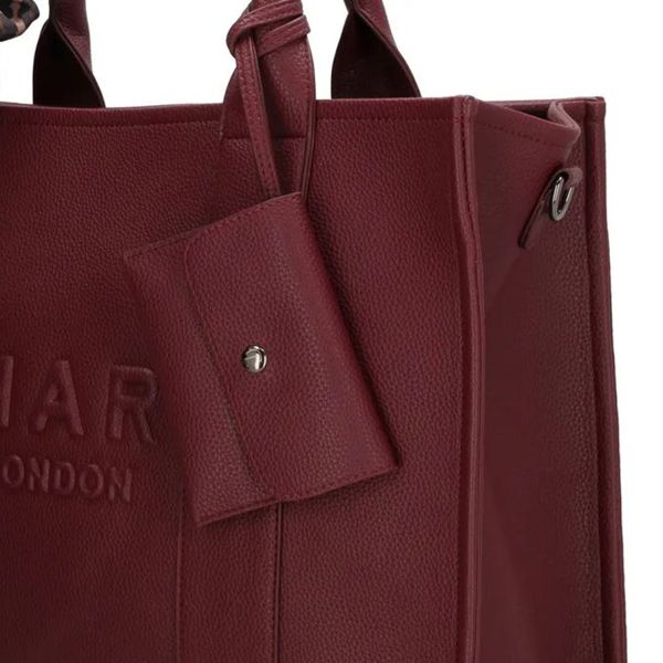 Charm London Laptoptas - Bond - 15,6 Inch - Bordeaux Rood Charm London Laptoptas - Bond - 15,6 Inch - Bordeaux Rood