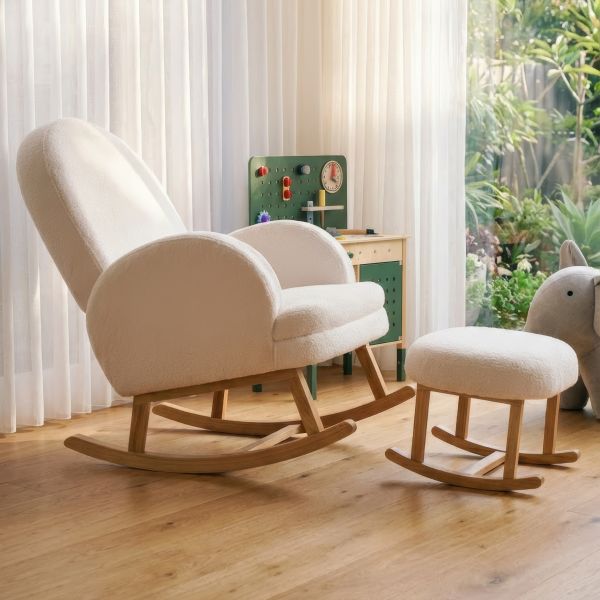 Childhome Schommelstoel - Teddy - Ecru Childhome Schommelstoel - Teddy - Ecru