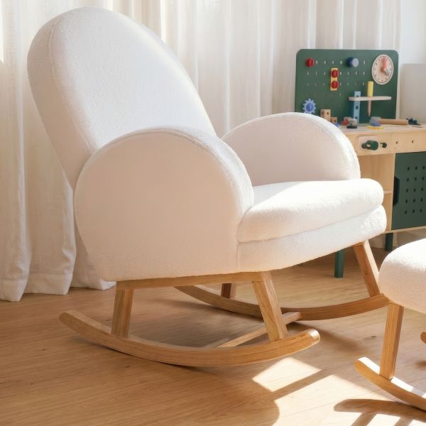 Childhome Schommelstoel - Teddy - Ecru Childhome Schommelstoel - Teddy - Ecru