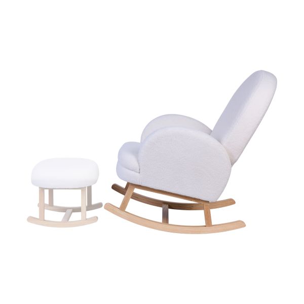 Childhome Voetenbank - Teddy - Ecru