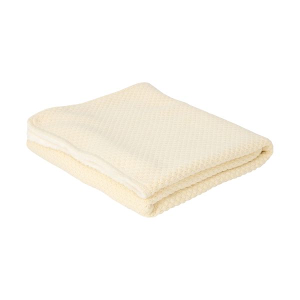 Little Dutch Pure Ledikantdeken Gebreid - 110 x 140 cm - Soft White Little Dutch Pure Ledikantdeken Gebreid - 110 x 140 cm - Soft White
