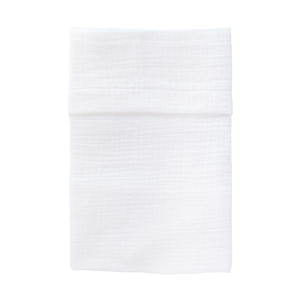 Cottonbaby Wieglaken Soft Wit 100 x 100 cm Cottonbaby Wieglaken Soft Wit 100 x 100 cm