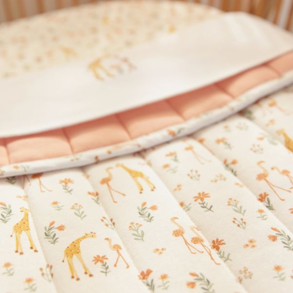 Little Dutch Blooming Safari Wiegdeken - 70 x 100 cm - Roze Little Dutch Blooming Safari Wiegdeken - 70 x 100 cm - Roze