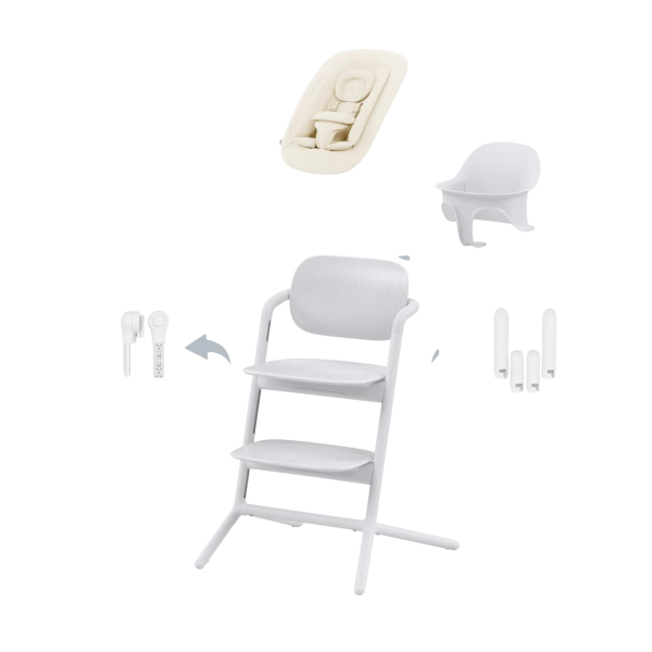Cybex Lemo 4-in-1 Set All White - White