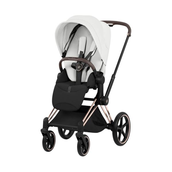 Cybex Priam 5 Style Kinderwagen 2-in-1 - Rosegold/Off White