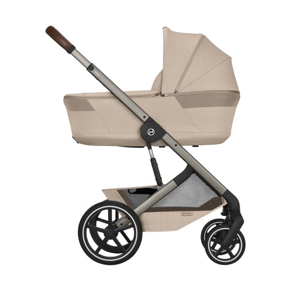 Cybex Balios S Lux Kinderwagen Met Opvouwbare Reiswieg Taupe - Almond Beige Cybex Balios S Lux Kinderwagen Met Opvouwbare Reiswieg Taupe - Almond Beige