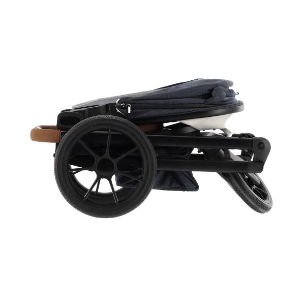 Qute Q-Rider Plus Kinderwagen - Denim Blue | Kidsriver Curve Autostoel - Clay | Kidsriver Isofix Base Qute Q-Rider Plus Kinderwagen - Denim Blue | Kidsriver Curve Autostoel - Clay | Kidsriver Isofix Base