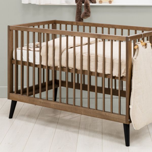 Bopita Ledikant 60 x 120 - Zara - Walnoot