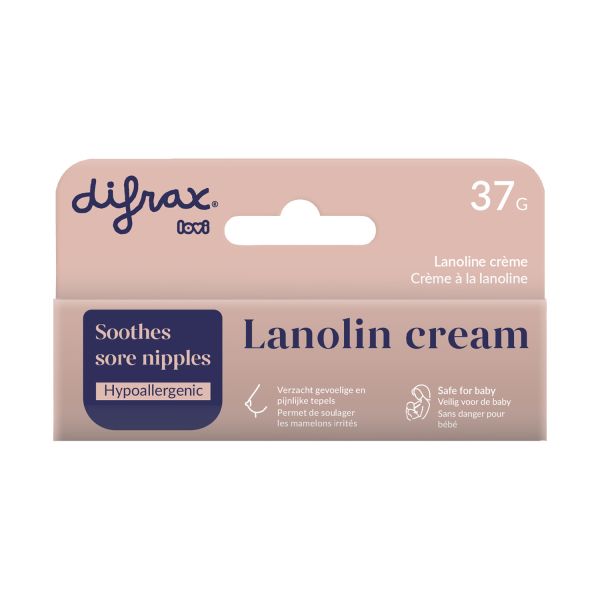 Difrax Lanoline Crème - 37 gram Difrax Lanoline Crème - 37 gram