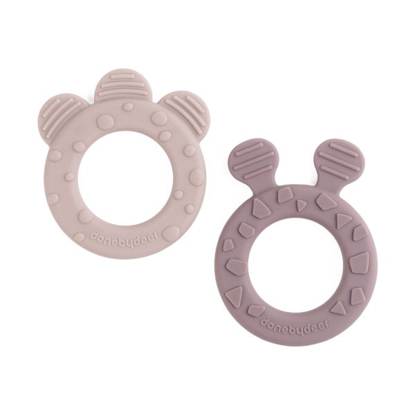 Done By Deer Bijtring Deer Friends Powder 2-pack