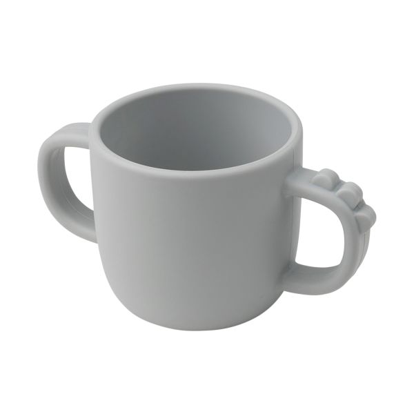 Done By Deer Cup 2-Handle Peekaboo Croco Grey