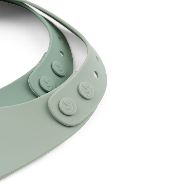 Done By Deer Silicone Slab Croco Green 2-Pack