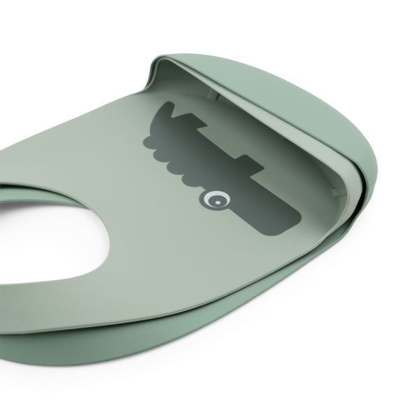 Done By Deer Silicone Slab Croco Green 2-Pack