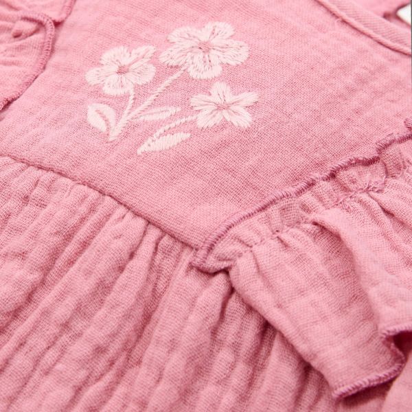 Little Dutch Jurk Met Broekje - Pink Blush - Maat 50