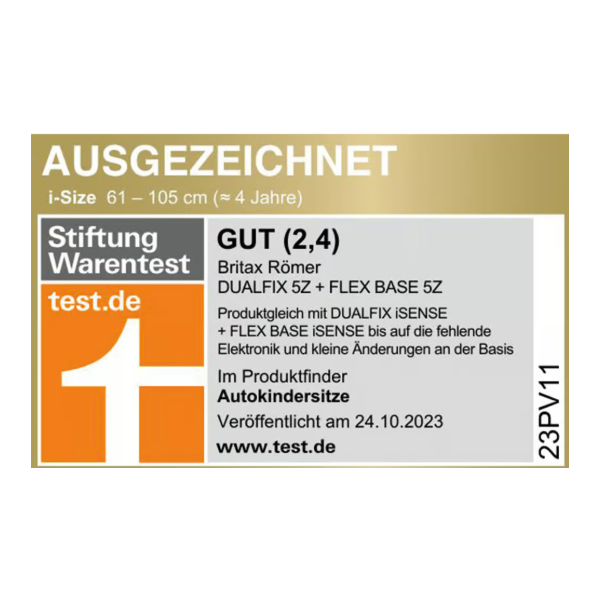 Britax Römer DUALFIX 5Z Autostoel - Classic - Deep Black Britax Römer DUALFIX 5Z Autostoel - Classic - Deep Black