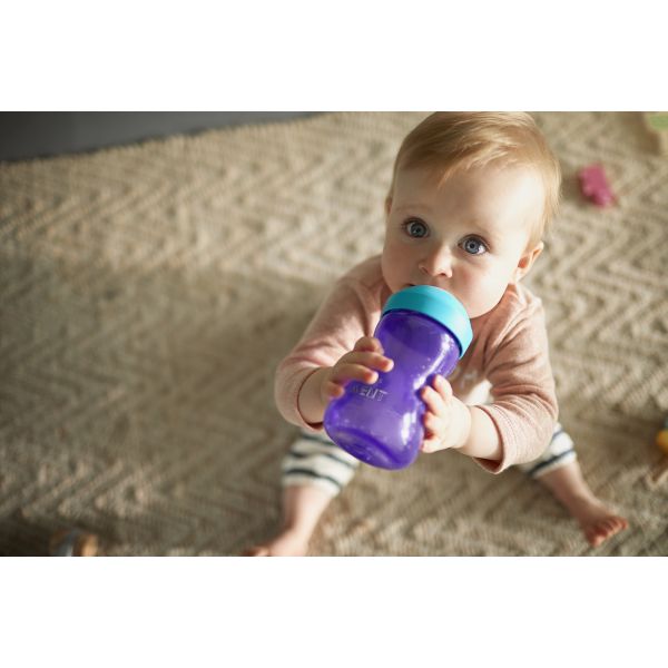 Philips Avent My Grippy Tuitbeker 300ml Paars SCF802/02