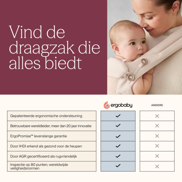 Ergobaby Alta Hip Seat - Natural Beige Ergobaby Alta Hip Seat - Natural Beige