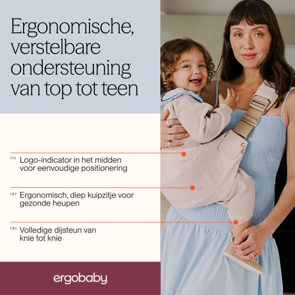 Ergobaby Upsie Sling Draagzak – Onyx Black Ergobaby Upsie Sling Draagzak – Onyx Black